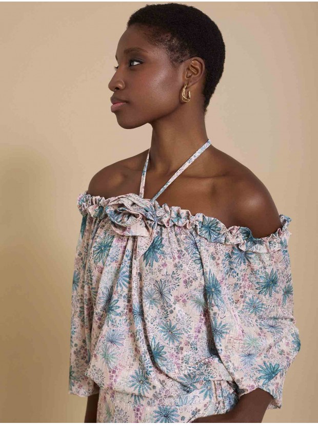 Blusa estampada