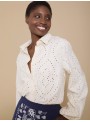 Camisa bordado suizo