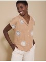 Camisa bordado mandala