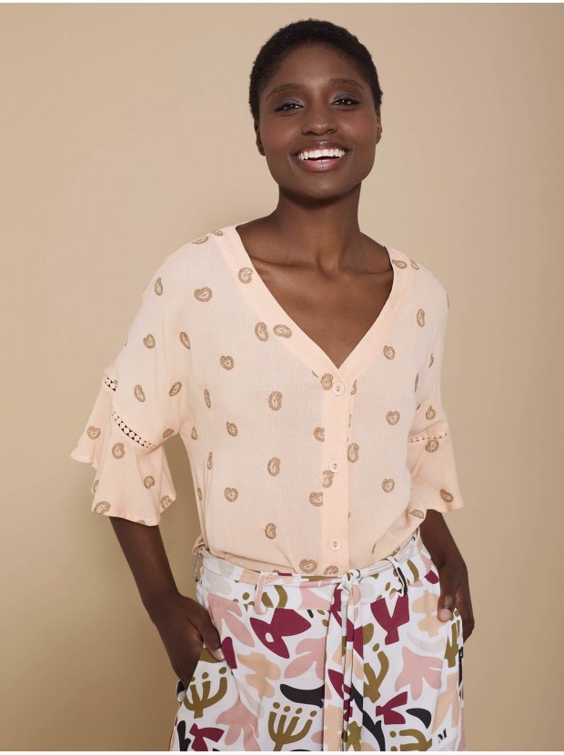 Blusa bordada