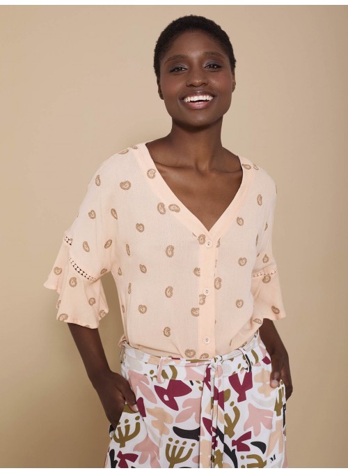 Blusa bordada