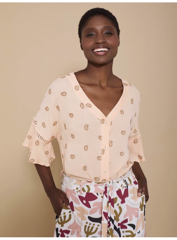 Blusa bordada