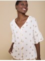 Blusa bordada
