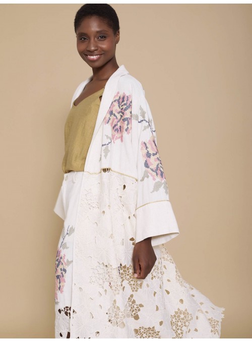 Kaftan encaje