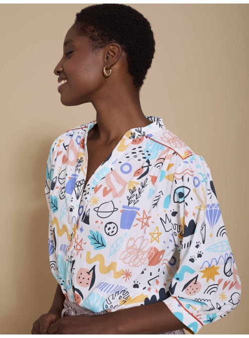 Blusa algodón