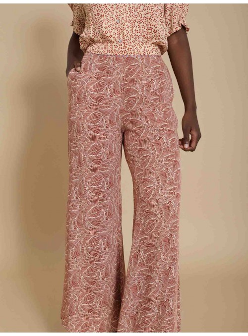 Pantalón bámbula estampado