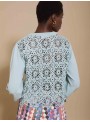 Jersey con espalda guipur