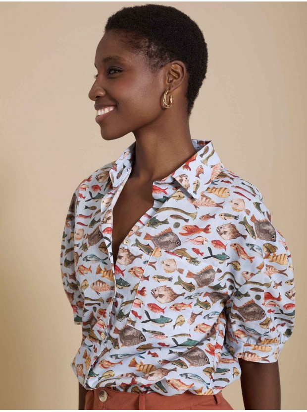 Blusa peces