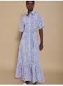 Vestido bordado suizo