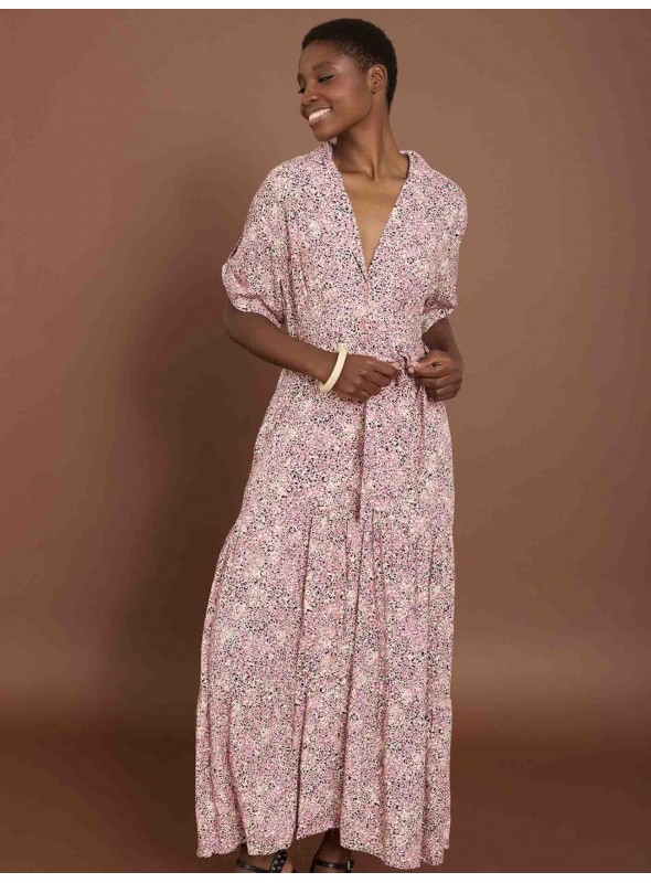 Vestido animal print