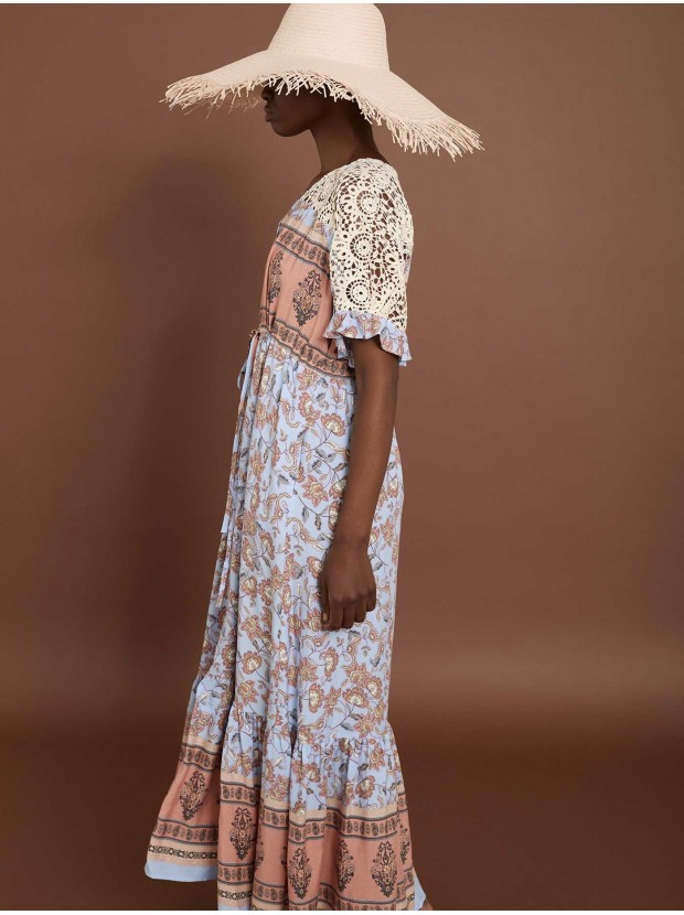 Vestido estampado floral