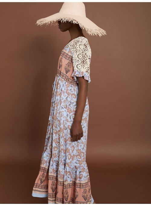 Vestido estampado floral