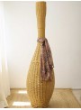 Fular estampado con dorado