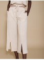 Pantalón fajín bordado
