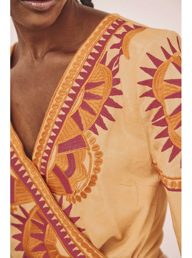 Blusa cruzada