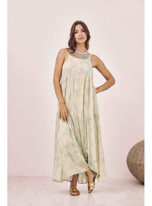 Vestido largo tirantes