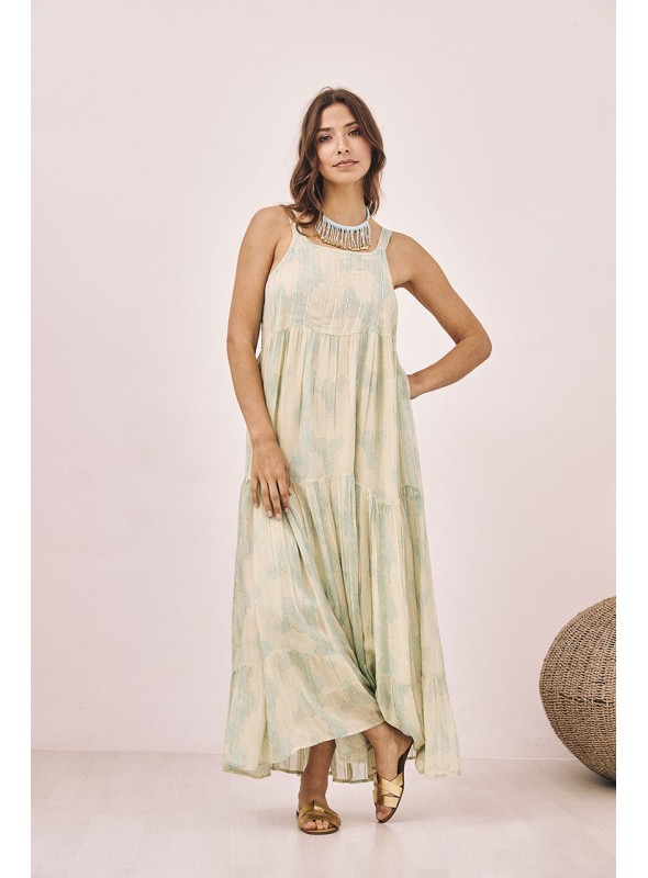 Vestido largo tirantes