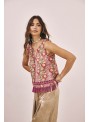 Top estampado