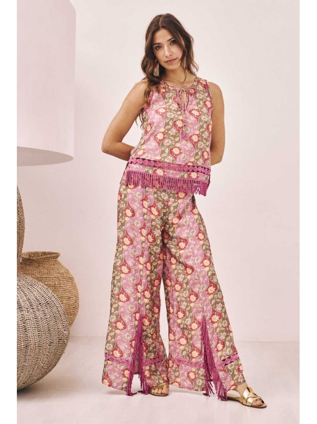 Pantalón estampado