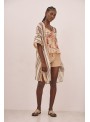 Kimono punto flecos
