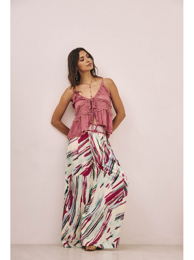 Pantalón estampado