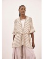 Kimono largo lurex