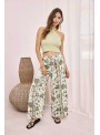 Top halter punto viscosa