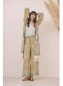 Pantalón con estampado posicional