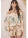 Blusa ml bordada