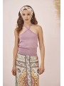 Top punto viscosa halter