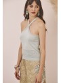 Top punto viscosa halter