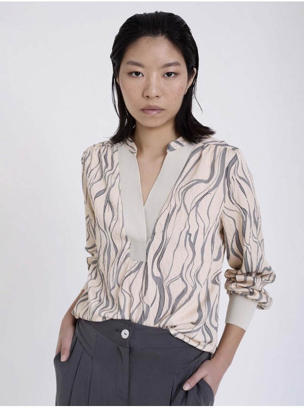 Blusa viscosa