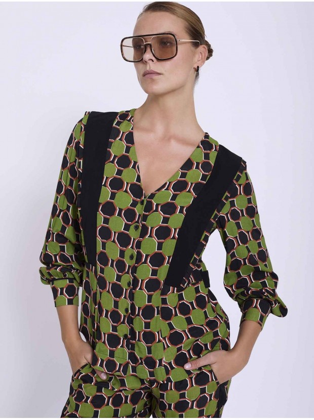 Camisa estampada