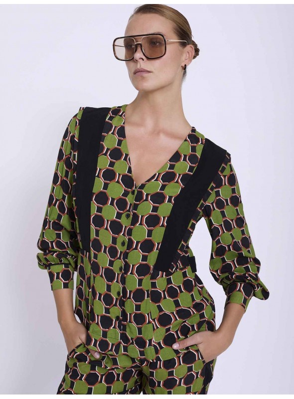 Camisa estampada