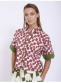 Camisa algodón estampada