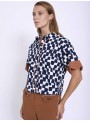 Camisa algodón estampada