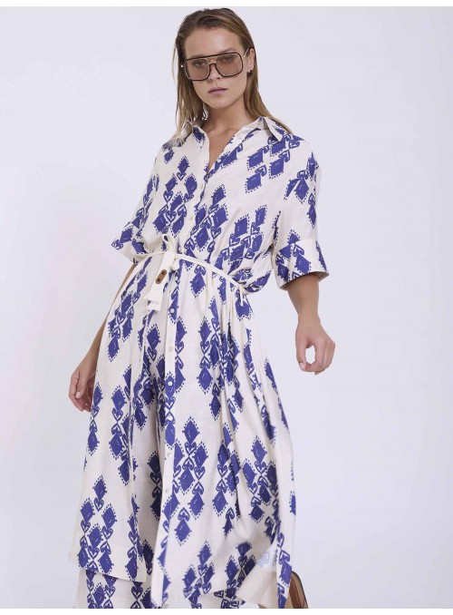 Kaftan estampado