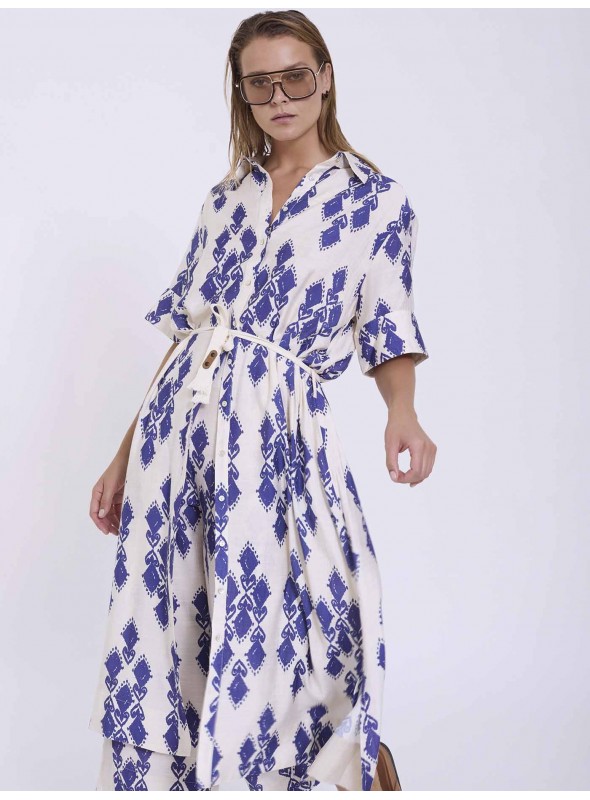 Kaftan estampado