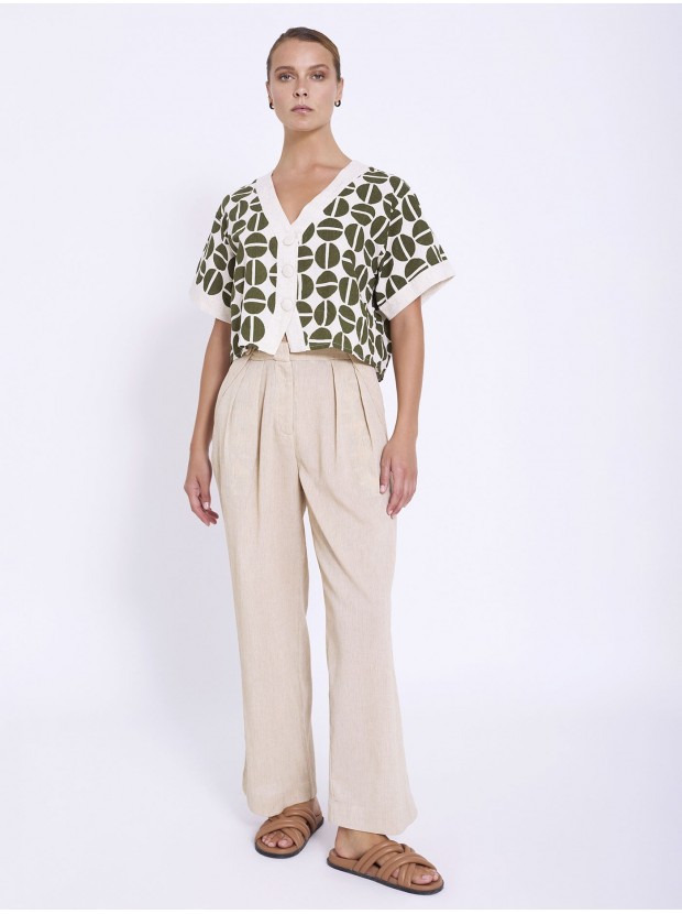 Pantalón lino