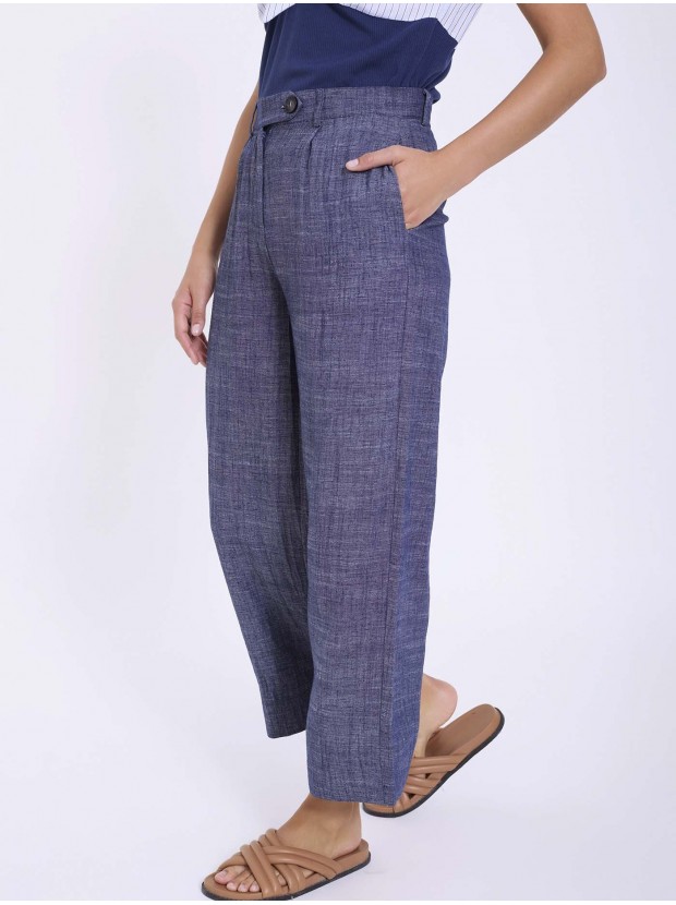 Pantalón mezcla lino