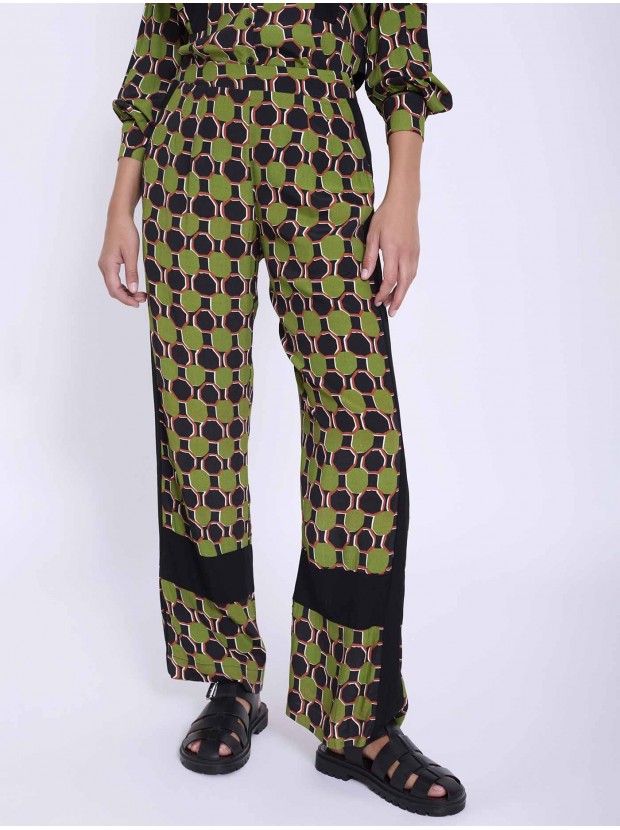 Pantalón estampado