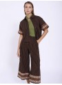 Pantalón palazzo raya