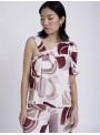 Blusa asimétrica