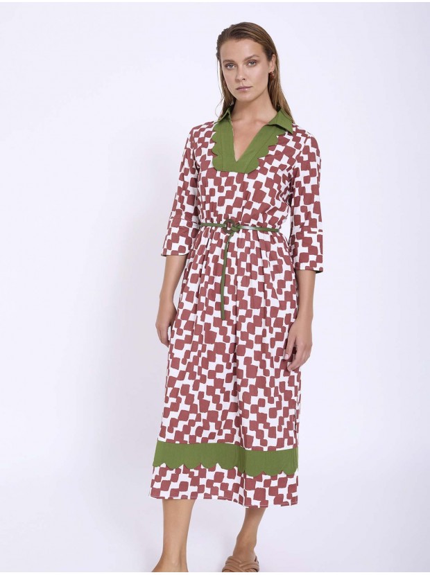 Vestido algodón