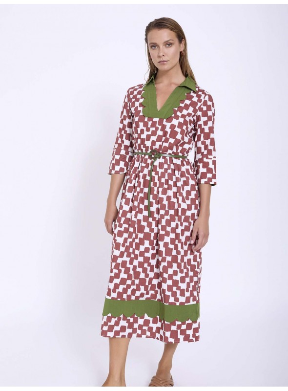 Vestido algodón