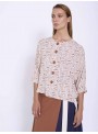 Blusa manga murciélago