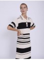 Vestido punto pique