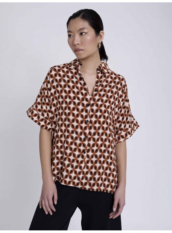 Camisa bimateria