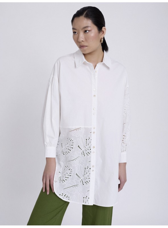 Camisa combinada