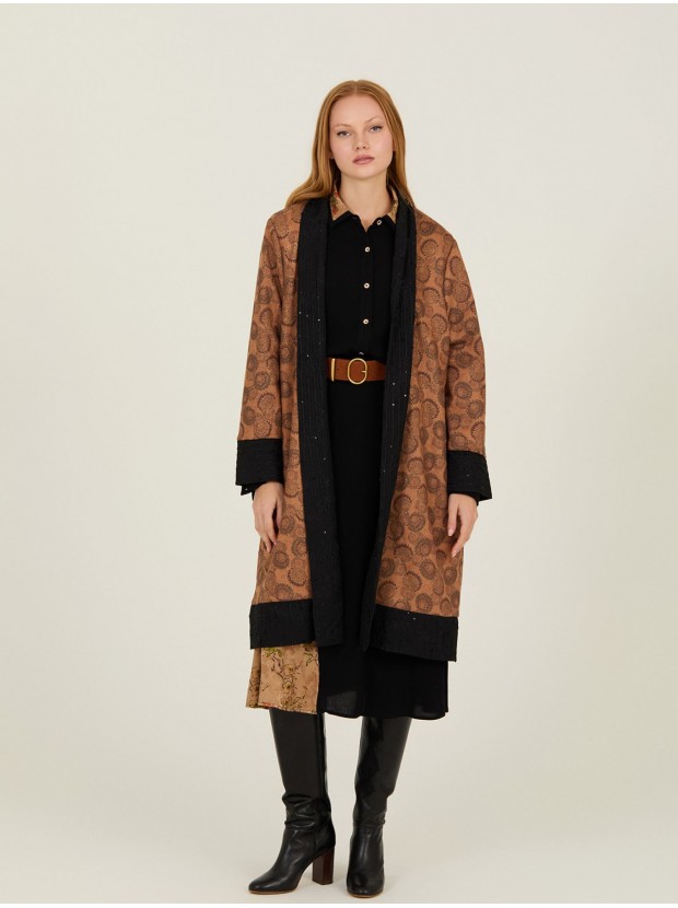 Kaftan bimateria con forro